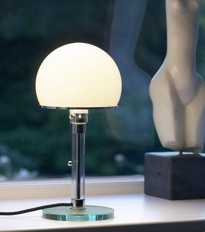 Wagenfeld Bauhaus Table Lamp Original 110 125v For
